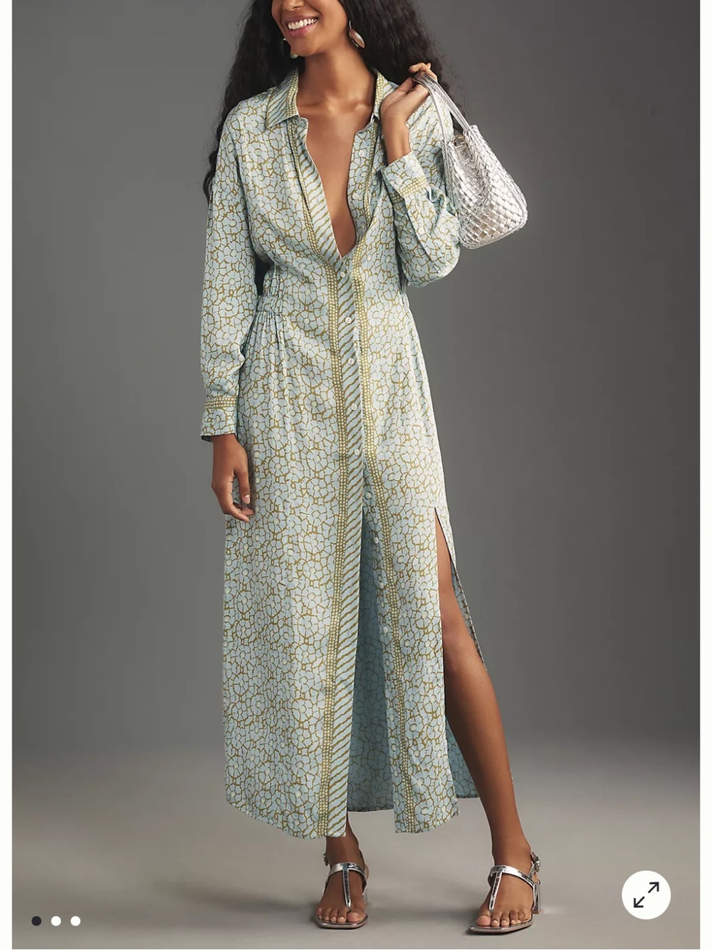 Omika Simone Maxi Dress in Olivia Surf